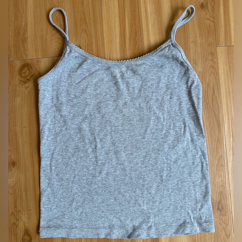 Brandy Melville Gray Tank | Size: XS/S | Pre-Owned - Excellent Condition